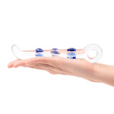 7” Curved Tip Textured Dildo