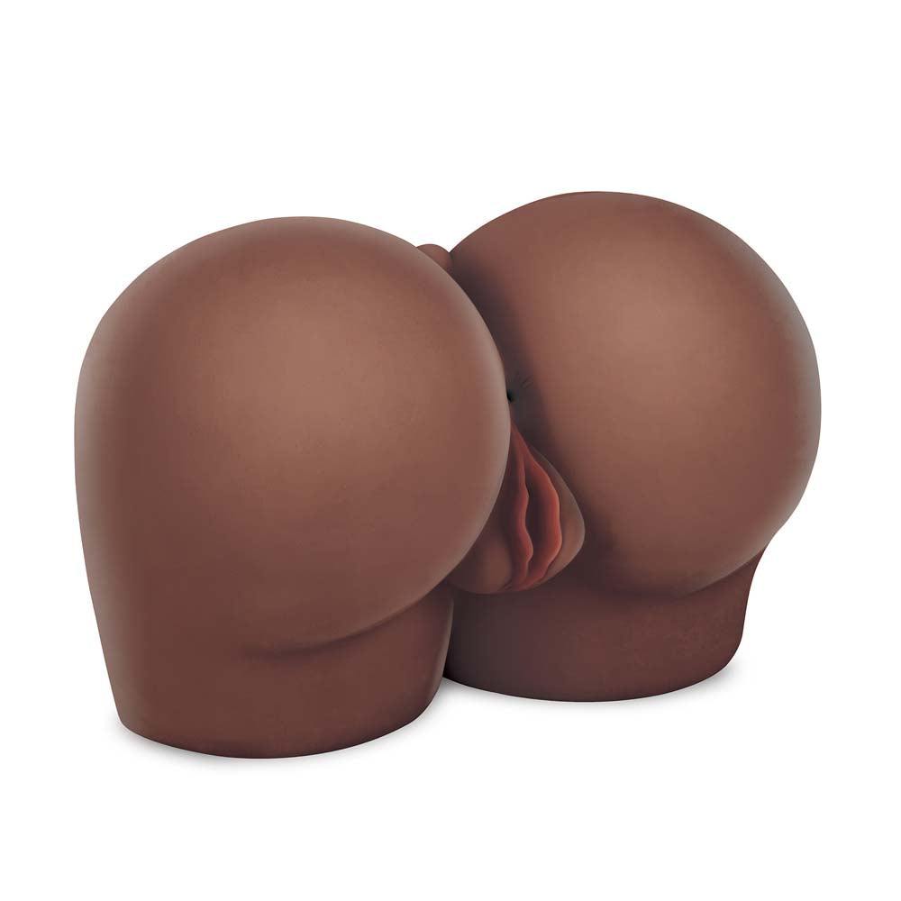 Shop the Luvdollz Remote Control Doggy Style Pussy & Ass in mocha color