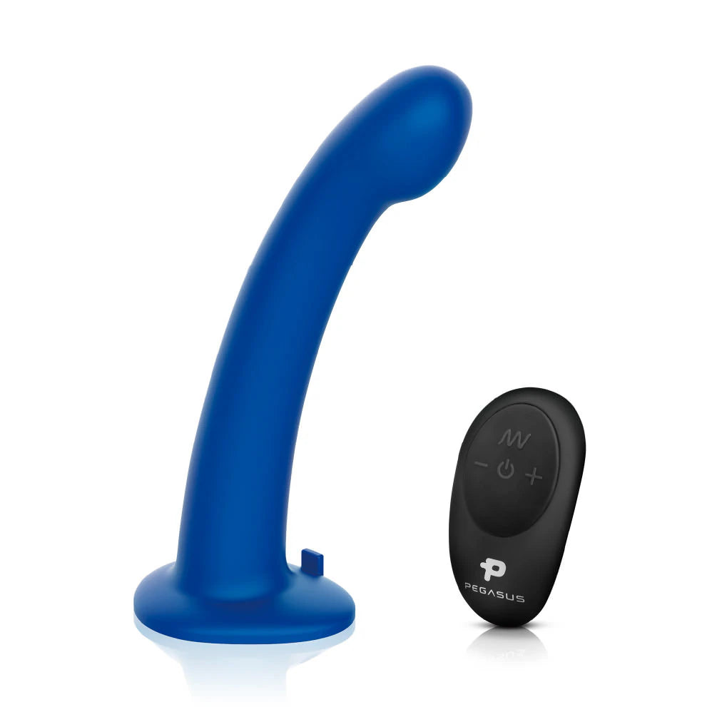 8” Remote Control P-Spot G-Spot Silicone Peg with Harness included