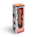 Packaging of the Powercocks 6" Realistic Vibrator in Mocha color