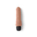 Back view of the Powercocks 6" Realistic Vibrator in Mocha color