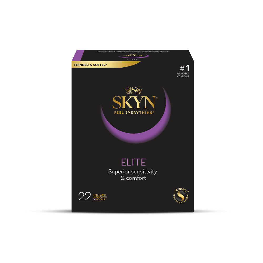 SKYN Elite 22 Count Non-Latex Lubricated Condoms