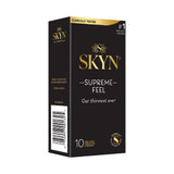 SKYN Supreme Feel 10 Count Non-Latex Lubricated Condoms