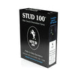 STUD 100 male genital desensitizer spray packaging on a white background