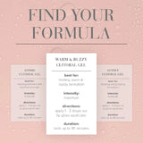 System JO Original Warm & Buzzy Water-Based Clitoral Gel 0.34 Fl.Oz. (10 ml)