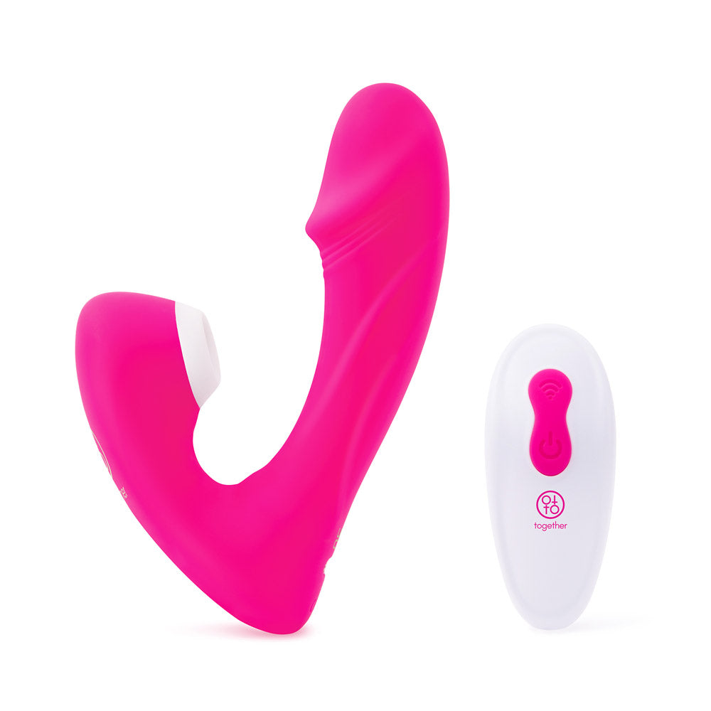 Internal Kisses Remote Controlled Vibrator
