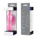 Front and back view of the packaging of the Vibe Therapy - Fascinate in Pink color