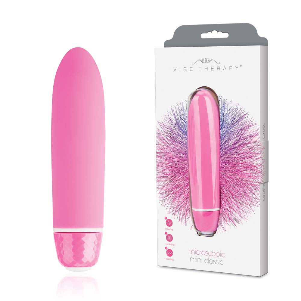 Packaging of the Vibe Therapy - Mini Classic in Pink color