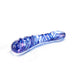 The Gläs Spiral Aqua Blue Glass Dildo at glastoy.com