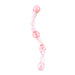 The Gläs Sweet Coral Pink Glass Wand Double Dildo and Anal Toy at glastoy.com