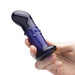Gläs 4 inch Rechargeable Remote Controlled Vibrating Nubbed G-Spot/P-Spot Glass Butt Plug at glastoy.com