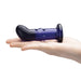 Gläs 4 inch Rechargeable Remote Controlled Vibrating Nubbed G-Spot/P-Spot Glass Butt Plug at glastoy.com
