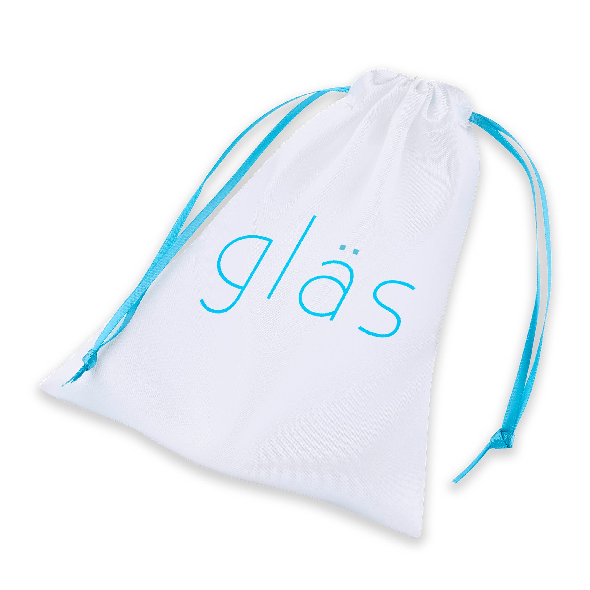 Storage Pouch of the Gläs 4 inch Beaded Glass Putt with Tapered Base