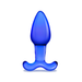 Shop the Gläs 4.5 inches Blue Glass Buttplug with Finger Hooks