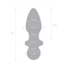 Size and measurements of the Gläs 4.5 inches White Glass Buttplug