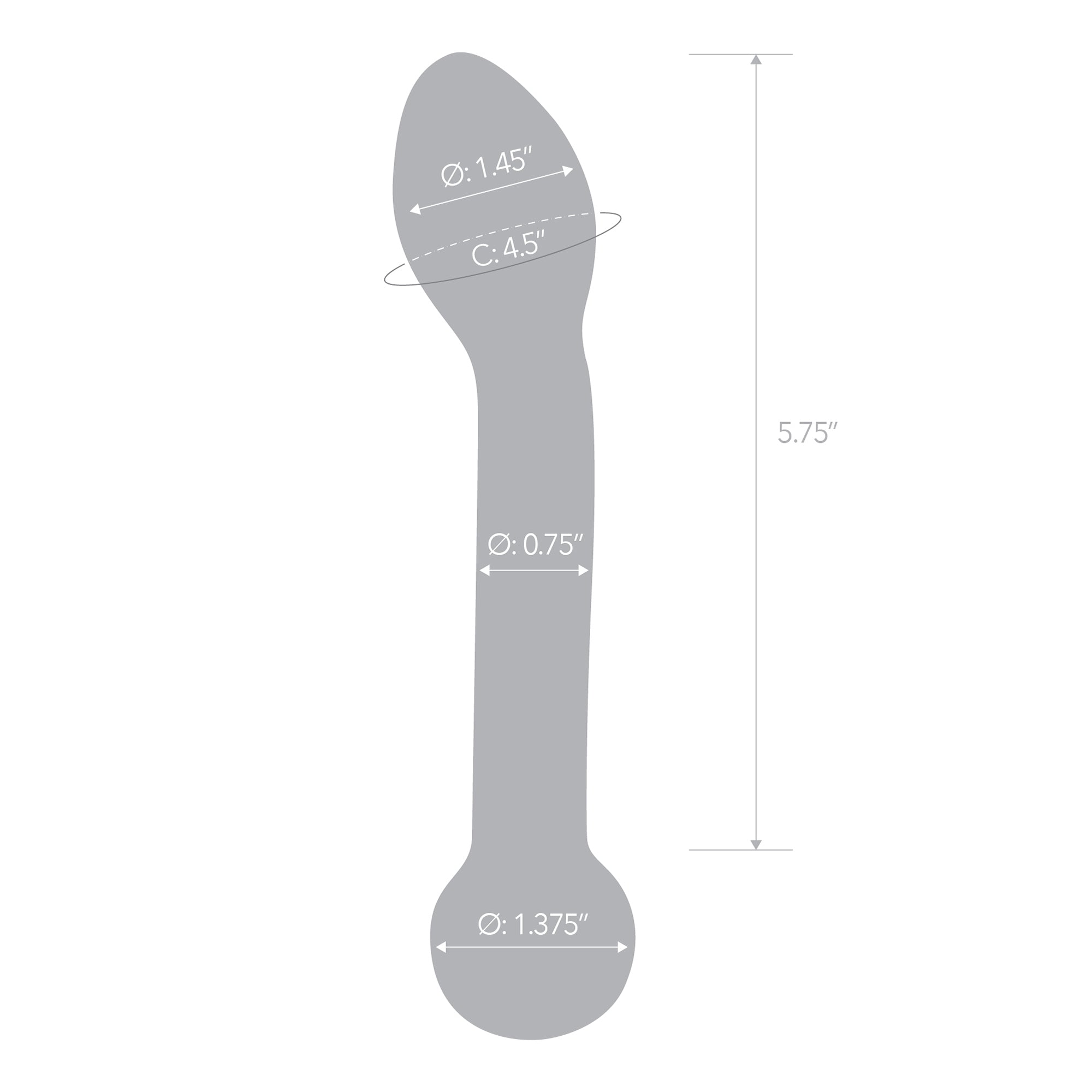 Specifications of the Gläs Honey Dripper Anal Slider Glass Anal Toy