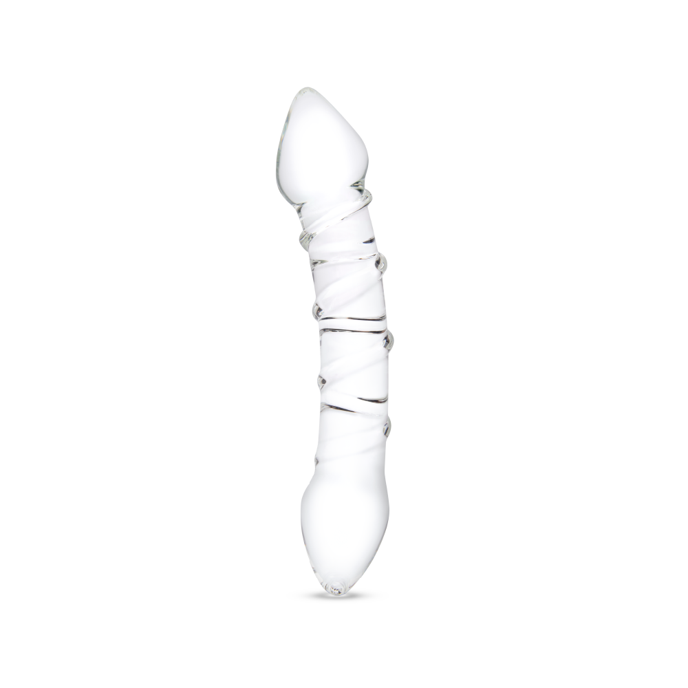 Shop the Gläs 7.25 inches Girthy Double Ended Swirly Dildo