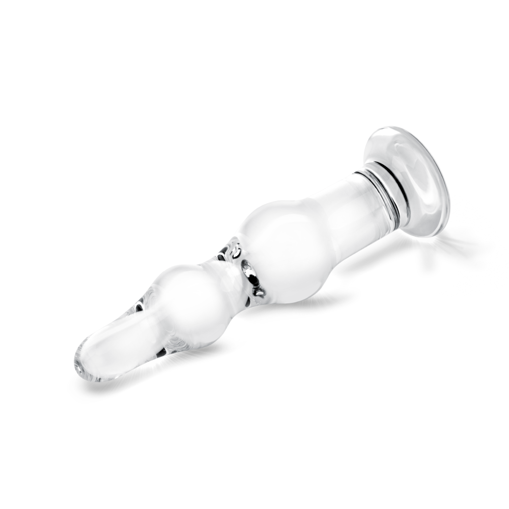 Shop the Gläs 6.5 inches Beaded Glass Buttplug