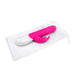Rabbit Essentials Thrusting Rabbit Vibrator with G-Spot Stimulation in Hot Pink with travel/storage bag
