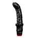 Blue Line Men 6" Realistic Vibrating Curved P-Spot Massager with Veins at glastoy.com