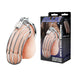 Packaging of Blue Line Men Prisoner Chastity Cock Cage with Lock (Stainless Steel) at glastoy.com