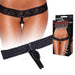 Hustler Crotchless Thong with Stimulating Pearl Pleasure Beads in Small/Medium & Medium/Large at Glastoy.com