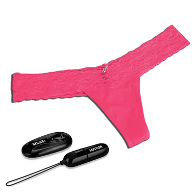 Hustler Vibrating Panties with Wireless Remote Control in Pink at glastoy.com
