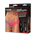 Packaging of Hustler Vibrating Panties with Wireless Remote Control in Pink at glastoy.com