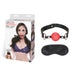 Packaging of Lux Fetish Breathable Ball Gag - Red at glastoy.com
