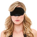 Lux Fetish Peek-A-Boo Love Mask - Black at glastoy.com