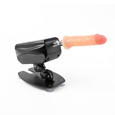 Lux Fetish Wireless Remote Control Sex Machine With Realistic Dildo Attachment at Glastoy.com