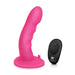 Shop the Pegasus 6" Curved Ripple Silicone Pegging Dildo with Adjustable Strap-On and Remote Control at Glastoy.com