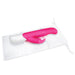 Rabbit Essentials G-Spot Rabbit Vibrator with Rotating Shaft in Pink with Storage Pouch at glastoy.com