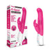 Packaging of Rabbit Essentials G-Spot Rabbit Vibrator with Rotating Shaft in Pink at glastoy.com