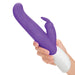 Rabbit Essentials G-Spot Rabbit Vibrator with Rotating Shaft in Purple at glastoy.com