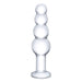 Gläs 7.25 inch Beaded Glass Butt Plug at glastoy.com