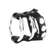 Shop the Blue Line Men Double Metal Cock Ring with Adjustable Snap Ball Strap at glastoy.com