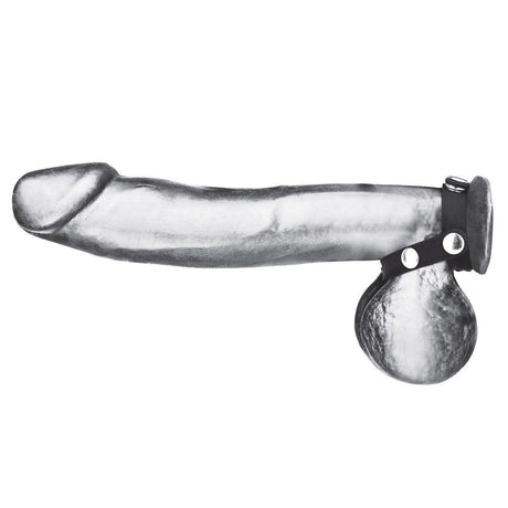 Shop the Blue Line Men Silicone T-Shape Cock Ring with Ball Splitter at glastoy.com