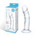 Packaging of Gläs 7 inch Curved Realistic Glass Dildo with Veins at glastoy.com