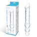 Packaging of Gläs 12 inch Double Ended Glass Dildo with Anal Beads