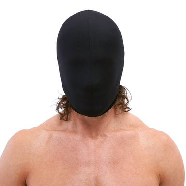 Get the Blackout Stretch Hood for Bondage and BDSM play at glastoy.com