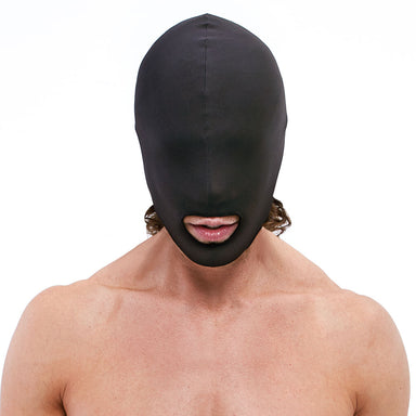 Shop the Open Mouth Stretch Hood by Lux Fetish for Bondage and BDSM play at Glastoy.com