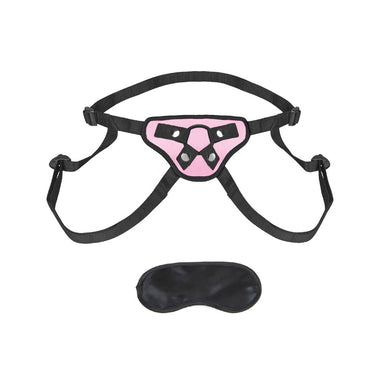 Shop the Pretty in Pink Strap-on Harness Set by Kux Fetish at Glastoy.com