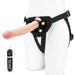 Get the Lux Fetish 8.5" Realistic Vibrating Dildo & Strap-on Harness Set at Glastoy.com