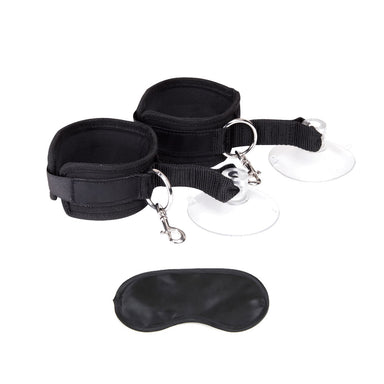 Shop the Lux Fetish Sexy Suction Shower Cuffs and Restraint Set at glastoy.com