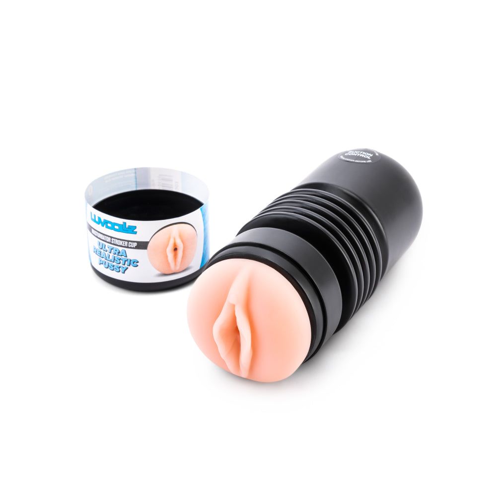 Luvdollz Ultra Realistic Vagina Male Masturbator Cup at glastoy.com