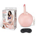 Packaging of the Lux Fetish Inflatable Sex Ball With Vibrating Realistic Dildo