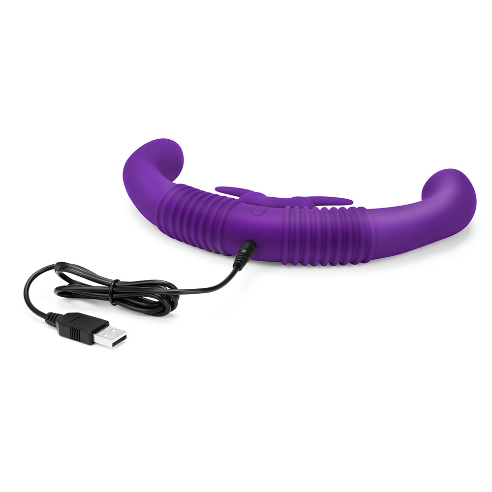 Together Couples' Vibrator with Remote Control with charging cable